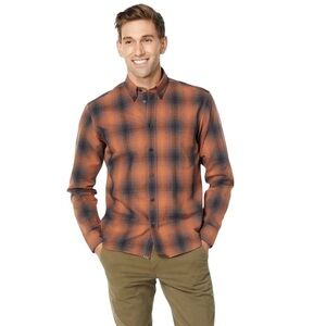 Billy Reid Shirt Tuscumbia Long Sleeve Cotton Shirt XXL